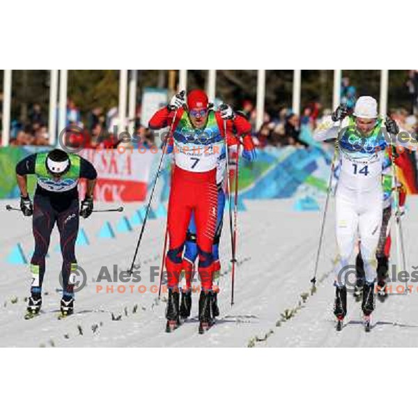  in action during Men\'s Individual Sprint Classic in Whistler Olympic Park 17.2.2010, Vancouver 2010 Winter Olympic Games, Canada 