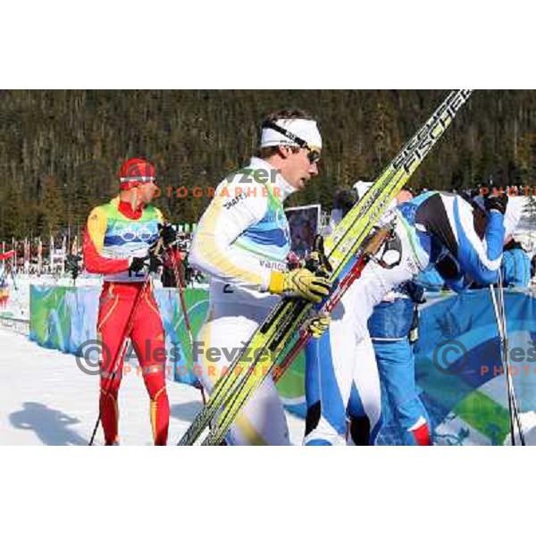  in action during Men\'s Individual Sprint Classic in Whistler Olympic Park 17.2.2010, Vancouver 2010 Winter Olympic Games, Canada 