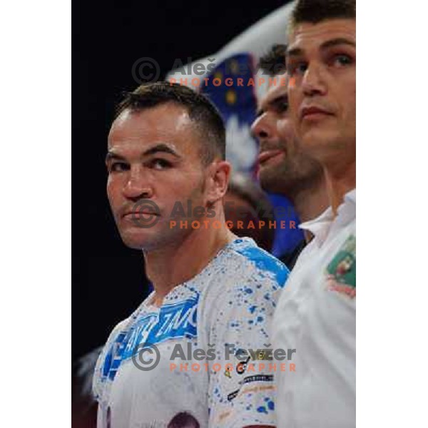 Dejan Zavec (Jan Zaveck) at the Boxing match Dejan Zavec (Jan Zaveck) vs Rodolfo Martinez, for the IBF World Championship Belt Welterweight, Ljubljana, 09.04.2010, 