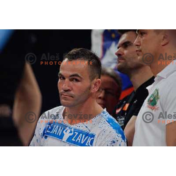 Dejan Zavec (Jan Zaveck) at the Boxing match Dejan Zavec (Jan Zaveck) vs Rodolfo Martinez, for the IBF World Championship Belt Welterweight, Ljubljana, 09.04.2010, 