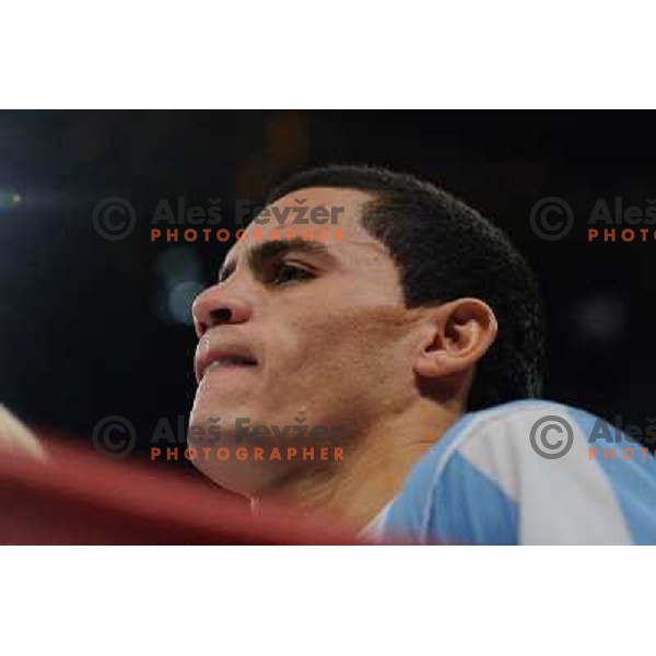Rodolfo Martinez at the Boxing match Dejan Zavec (Jan Zaveck) vs Rodolfo Martinez, for the IBF World Championship Belt Welterweight, Ljubljana, 09.04.2010, 