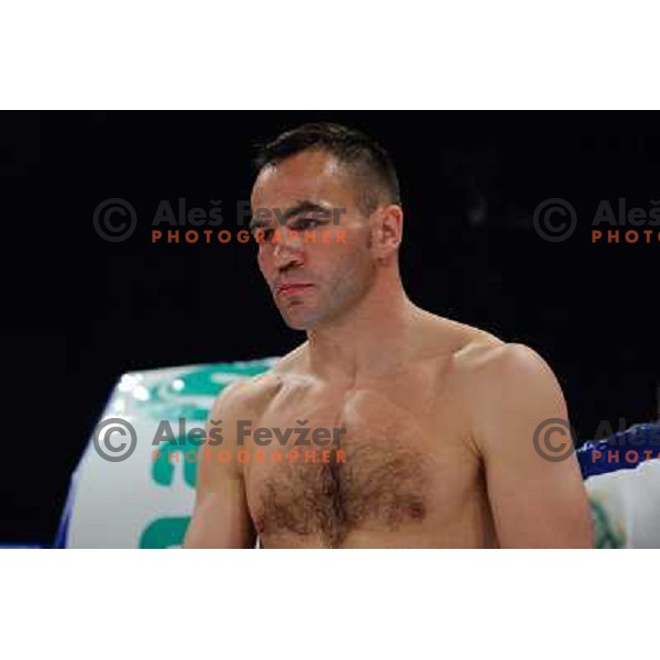 Dejan Zavec (Jan Zaveck) at the Boxing match Dejan Zavec (Jan Zaveck) vs Rodolfo Martinez, for the IBF World Championship Belt Welterweight, Ljubljana, 09.04.2010, 