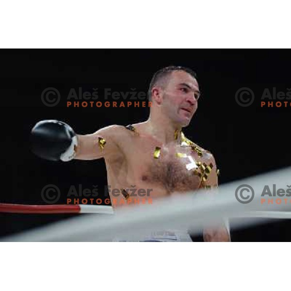 Dejan Zavec (Jan Zaveck) at the Boxing match Dejan Zavec (Jan Zaveck) vs Rodolfo Martinez, for the IBF World Championship Belt Welterweight, Ljubljana, 09.04.2010, 