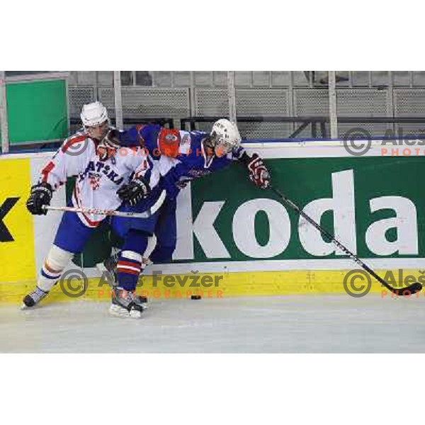 Ziga Jeglic at the ice hockey game Slovenia - Croatia, played in the IIHF World Championship,Divison 1, Group B, Ljubljana, 18.04.2010, Slovenia won 10:1 