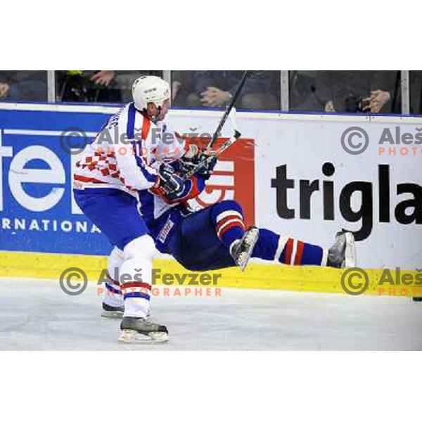 Viliam Chovanec at the ice hockey game Slovenia - Croatia, played in the IIHF World Championship,Divison 1, Group B, Ljubljana, 18.04.2010, Slovenia won 10:1 