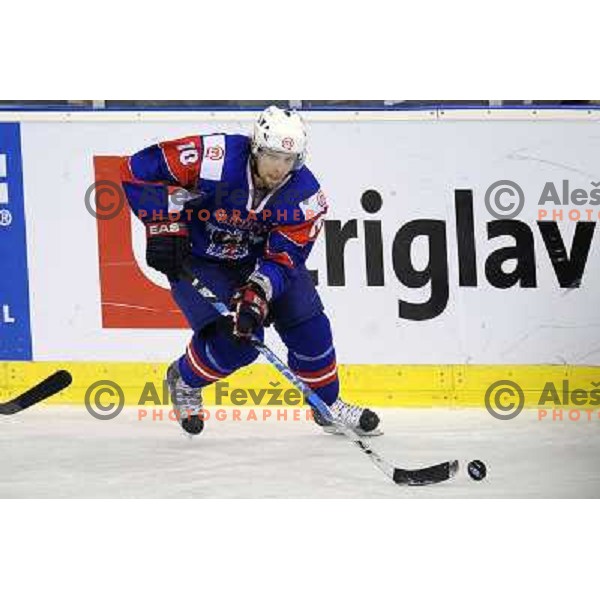 Mitja Sivic at the ice hockey game Slovenia - Croatia, played in the IIHF World Championship,Divison 1, Group B, Ljubljana, 18.04.2010, Slovenia won 10:1 