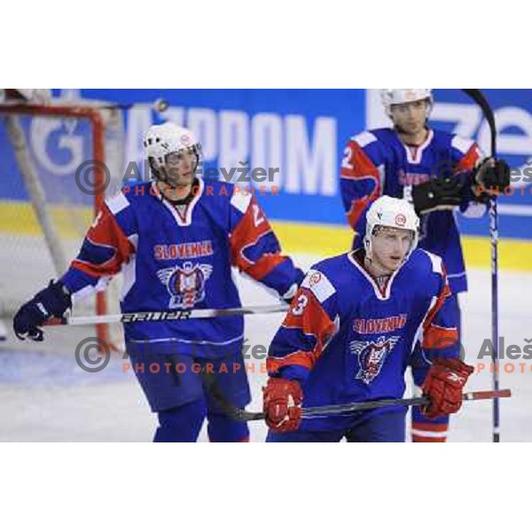 Jan Mursak at the ice hockey game Slovenia - Croatia, played in the IIHF World Championship,Divison 1, Group B, Ljubljana, 18.04.2010, Slovenia won 10:1 