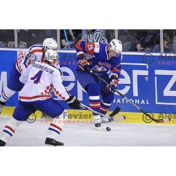 Jan Urbas at the ice hockey game Slovenia - Croatia, played in the IIHF World Championship,Divison 1, Group B, Ljubljana, 18.04.2010, Slovenia won 10:1 