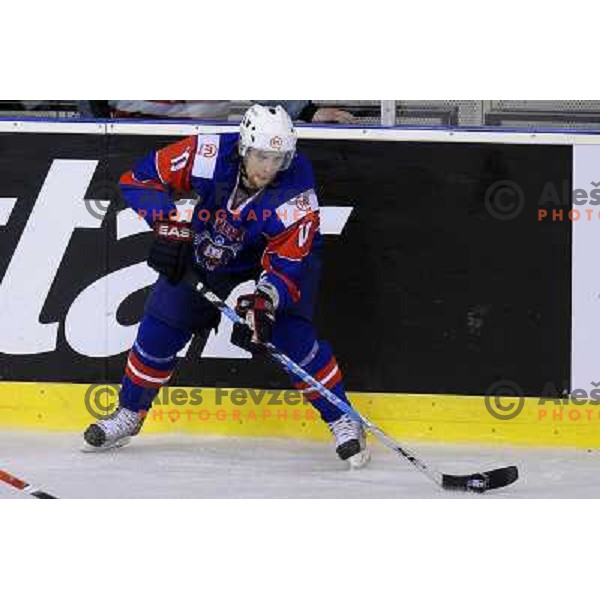 Mitja Sivic at the ice hockey game Slovenia - Croatia, played in the IIHF World Championship,Divison 1, Group B, Ljubljana, 18.04.2010, Slovenia won 10:1 