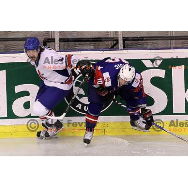  in action during ice-hockey match Slovenia- Great Britain in IIHF World Championship Div 1 group B, played in Hala Tivoli, Ljubljana, Slovenia 20.4.2010 