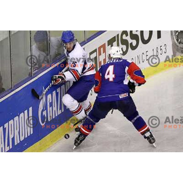  in action during ice-hockey match Slovenia- Great Britain in IIHF World Championship Div 1 group B, played in Hala Tivoli, Ljubljana, Slovenia 20.4.2010 