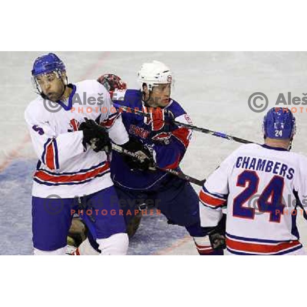  in action during ice-hockey match Slovenia- Great Britain in IIHF World Championship Div 1 group B, played in Hala Tivoli, Ljubljana, Slovenia 20.4.2010 