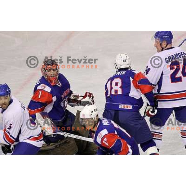  in action during ice-hockey match Slovenia- Great Britain in IIHF World Championship Div 1 group B, played in Hala Tivoli, Ljubljana, Slovenia 20.4.2010 