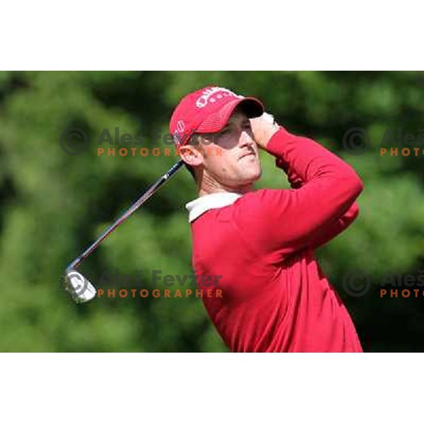 Andrej Kraljic in action during Slovenian golf Open on Alps Tour at Ptuj Golf course, Slovenia 14.5.2010 