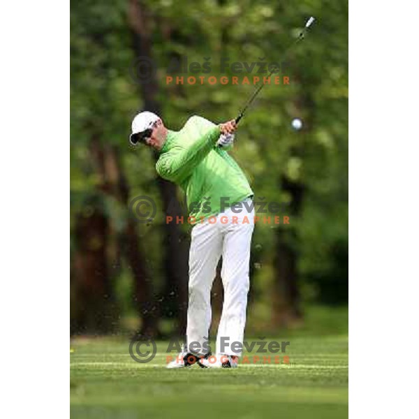 Jorge Garcia Fernandez (ESP) in action during Slovenian golf Open on Alps Tour at Ptuj Golf course, Slovenia 14.5.2010 