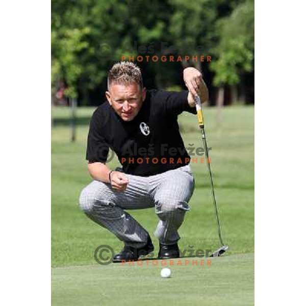 Danijel Kraljic in action during Slovenian golf Open on Alps Tour at Ptuj Golf course, Slovenia 14.5.2010 