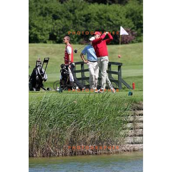 Andrej Kraljic in action during Slovenian golf Open on Alps Tour at Ptuj Golf course, Slovenia 14.5.2010 