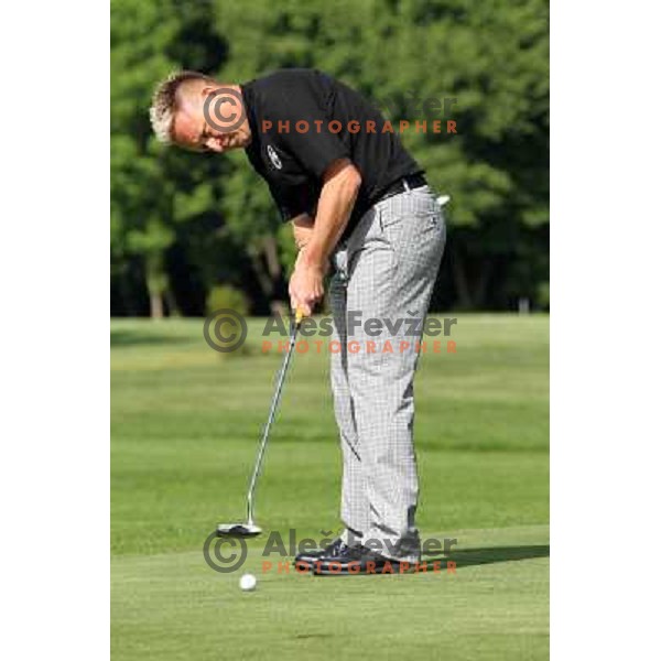 Danijel Kraljic in action during Slovenian golf Open on Alps Tour at Ptuj Golf course, Slovenia 14.5.2010 