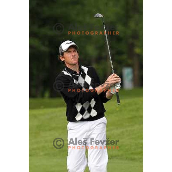 Janez Grilc (SLO) in action during Slovenian golf Open on Alps Tour at Ptuj Golf course, Slovenia 14.5.2010 