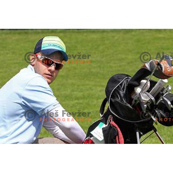 Martin Stanic (SLO) before action during Slovenian golf Open on Alps Tour at Ptuj Golf course, Slovenia 14.5.2010 