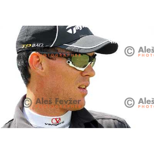 Matjaz Gojcic (SLO) in action during Slovenian golf Open on Alps Tour at Ptuj Golf course, Slovenia 14.5.2010 