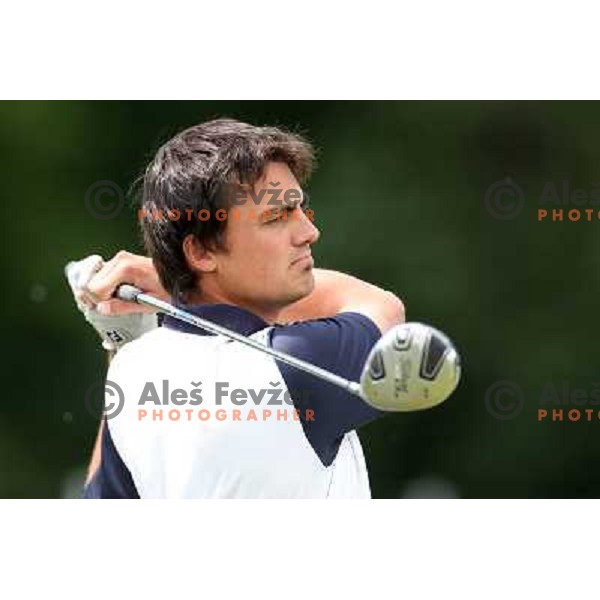 Alain Bihan (FRA) in action during Slovenian golf Open on Alps Tour at Ptuj Golf course, Slovenia 14.5.2010 