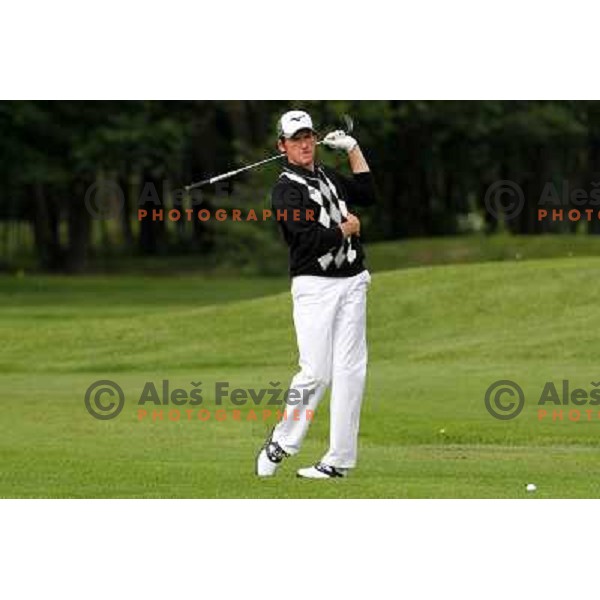 Janez Grilc (SLO) in action during Slovenian golf Open on Alps Tour at Ptuj Golf course, Slovenia 14.5.2010 