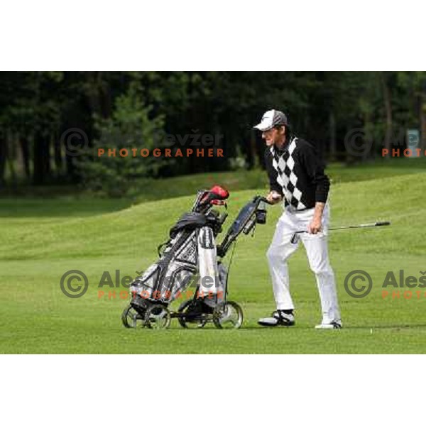 Janez Grilc (SLO) in action during Slovenian golf Open on Alps Tour at Ptuj Golf course, Slovenia 14.5.2010 