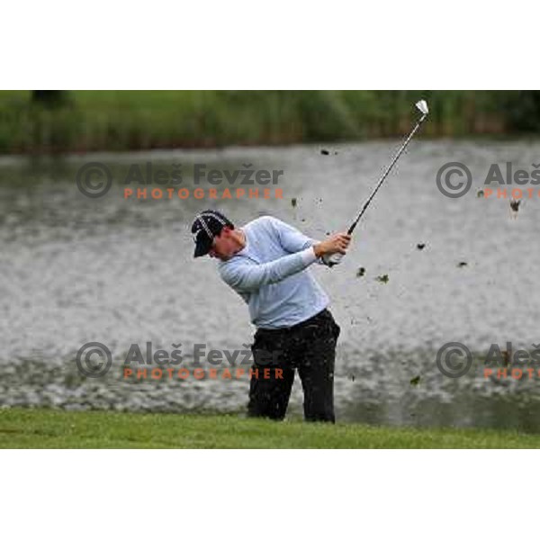 Matjaz Gojcic (SLO) in action during final day of Slovenian Golf Open, professional golf tournament on Alps Tour, played at Ptuj golf course, Slovenia 16.5.2010 