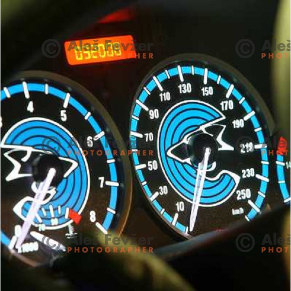 Peugeot 206 RC, tuning by MM Fazer, music by radio Vili, sponsor ReMas d.o.o., Ljubljana, Slovenia on July 16, 2006