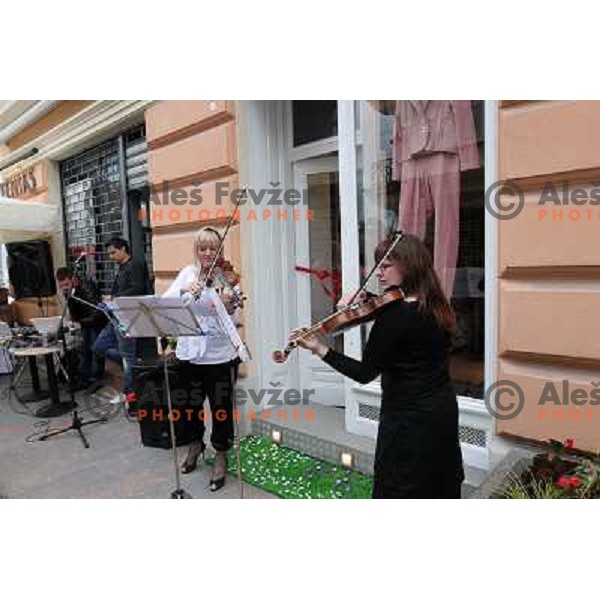 grand opening of fashion boutique Flander-Martinko in Ljubljana, Slovenia 20.5.2010 