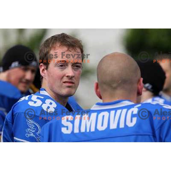  action during american football match Silverhawks Ljubljana- Gold Diggers Zalec in Slovenian Championship, played at Vrhnika Sports Park 22.5.2010 