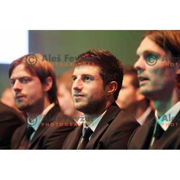 Bojan Jokic at Official presentation of Slovenia National Football team for World Cup 2010 South Africa on May 21st 2010 in Congress Centre Brdo, Slovenia 
