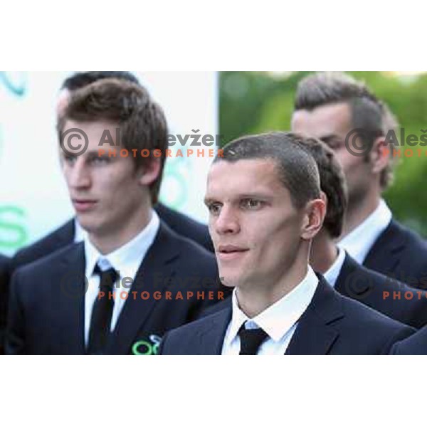 Darijan Matic at Official presentation of Slovenia National Football team for World Cup 2010 South Africa on May 21st 2010 in Congress Centre Brdo, Slovenia 
