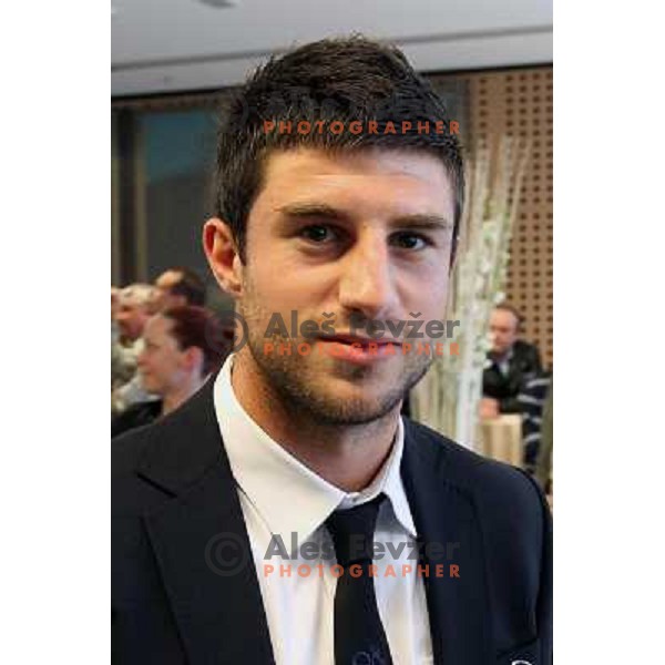 Bojan Jokic at Official presentation of Slovenia National Football team for World Cup 2010 South Africa on May 21st 2010 in Congress Centre Brdo, Slovenia 
