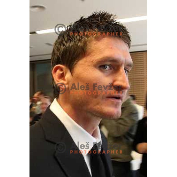  Andraz Kirm, Official presentation of Slovenia National Football team for World Cup 2010 South Africa on May 21st 2010 in Congress Centre Brdo, Slovenia 