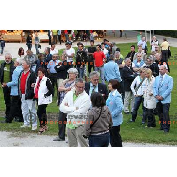  Opening ceremony of Rowing World Cup Bled 2010 in Zdraviliski park , Bled, Slovenia 27.5.2010 