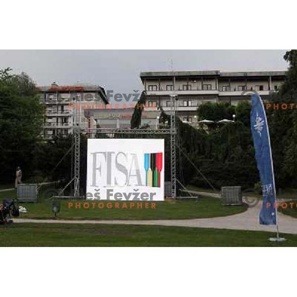  Opening ceremony of Rowing World Cup Bled 2010 in Zdraviliski park , Bled, Slovenia 27.5.2010 