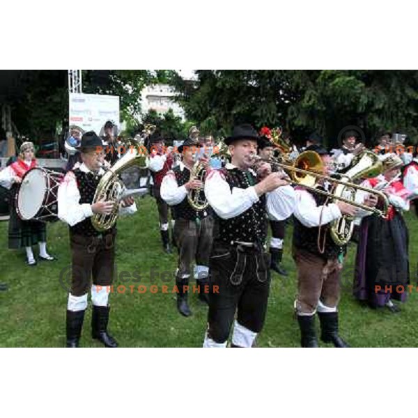  Opening ceremony of Rowing World Cup Bled 2010 in Zdraviliski park , Bled, Slovenia 27.5.2010 
