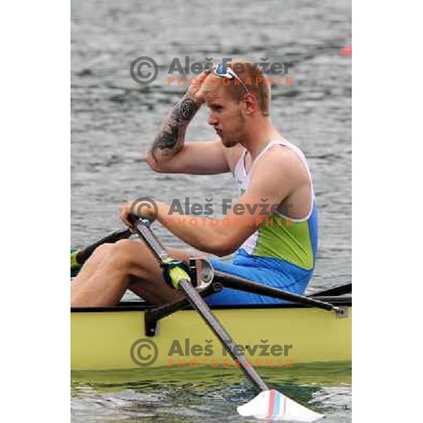 Jan Spik during Rowing World Cup, Bled, Slovenia 28.5.2010 
