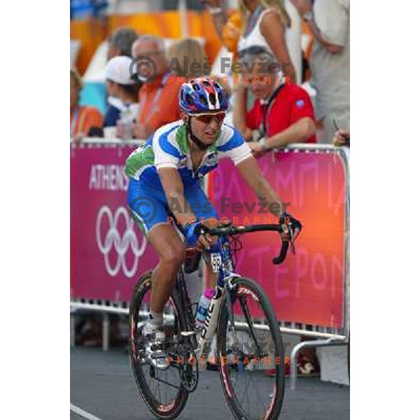  Tadej Valjavec (SLO) during road race at Olympic games in Athens, held 13th of August 2004 