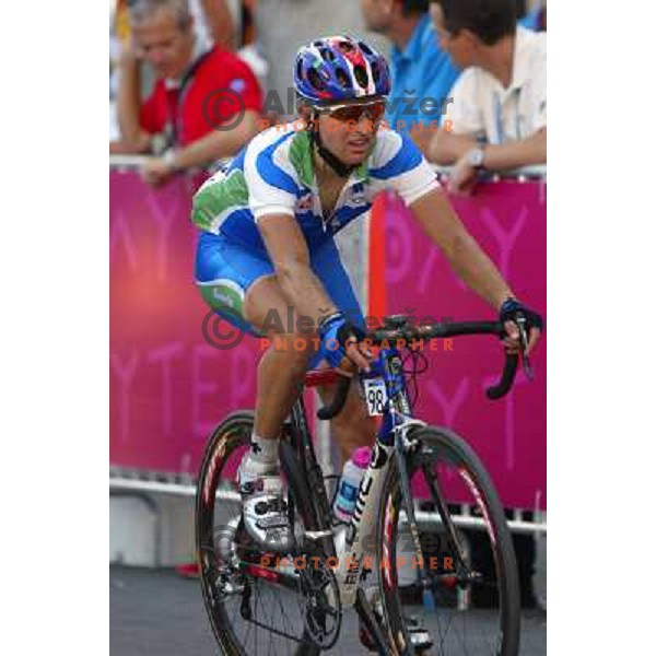  Tadej Valjavec (SLO) during road race at Olympic games in Athens, held 13th of August 2004 