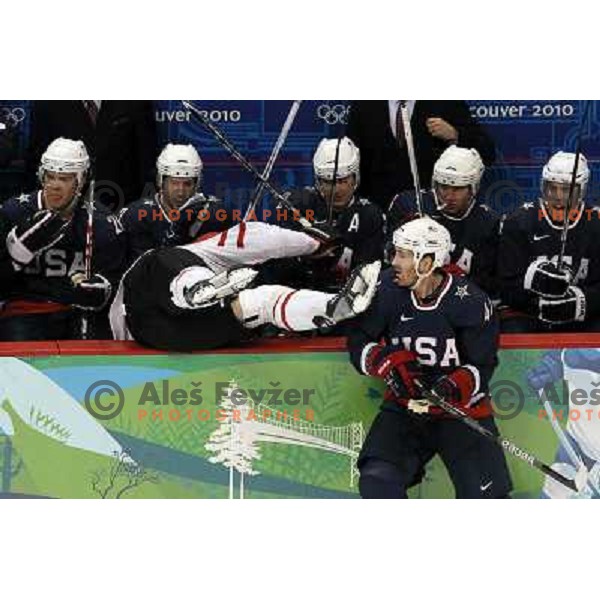  in action during ice hockey match Canada-USA in the final of Olympic tournament 28.2.2010, Vancouver 2010 Winter Olympic Games, Canada 