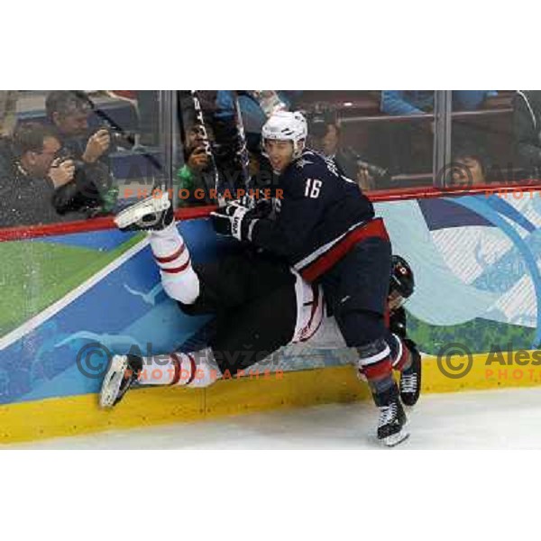  in action during ice hockey match Canada-USA in the final of Olympic tournament 28.2.2010, Vancouver 2010 Winter Olympic Games, Canada 