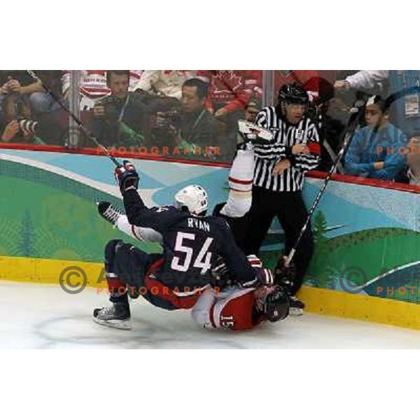  in action during ice hockey match Canada-USA in the final of Olympic tournament 28.2.2010, Vancouver 2010 Winter Olympic Games, Canada 