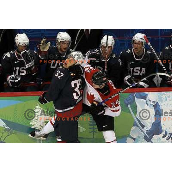  in action during ice hockey match Canada-USA in the final of Olympic tournament 28.2.2010, Vancouver 2010 Winter Olympic Games, Canada 