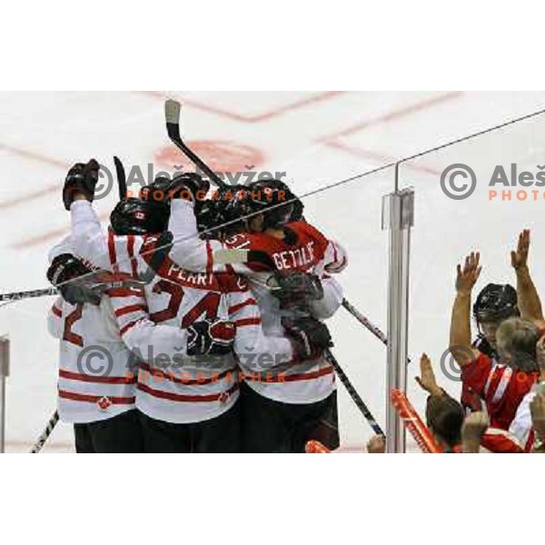  in action during ice hockey match Canada-USA in the final of Olympic tournament 28.2.2010, Vancouver 2010 Winter Olympic Games, Canada 