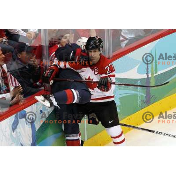  in action during ice hockey match Canada-USA in the final of Olympic tournament 28.2.2010, Vancouver 2010 Winter Olympic Games, Canada 