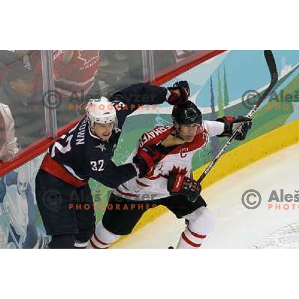  in action during ice hockey match Canada-USA in the final of Olympic tournament 28.2.2010, Vancouver 2010 Winter Olympic Games, Canada 