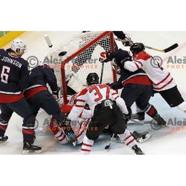  in action during ice hockey match Canada-USA in the final of Olympic tournament 28.2.2010, Vancouver 2010 Winter Olympic Games, Canada 